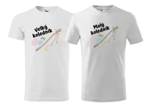Veľkonočná sada tričiek Malý a veľký koledník