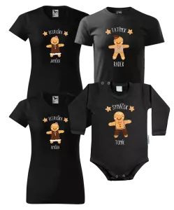 Rodinná vánoční sada perníček