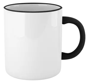 Hrnek 330 ml - barevný lem a ucho Mr. Perfect