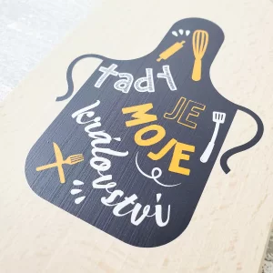 UV voděodolný potisk