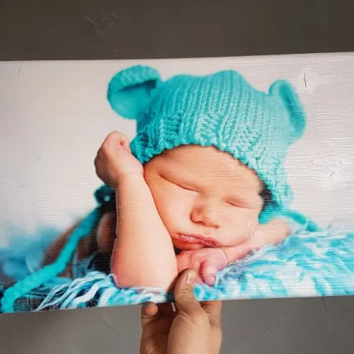 Dřevěný fotoobraz se zvýrazněnou strukturou dřeva