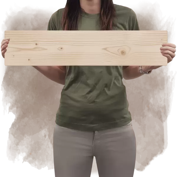 Vlastní návrh Dřevěná cedule