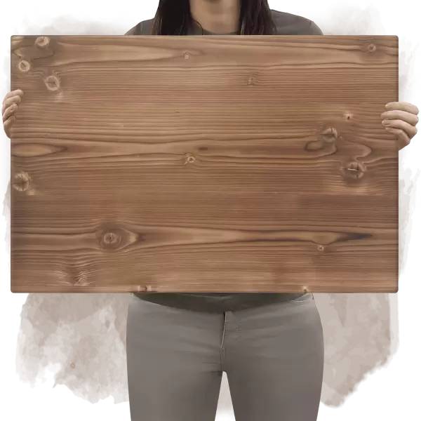 Vlastní návrh Dřevěná cedule