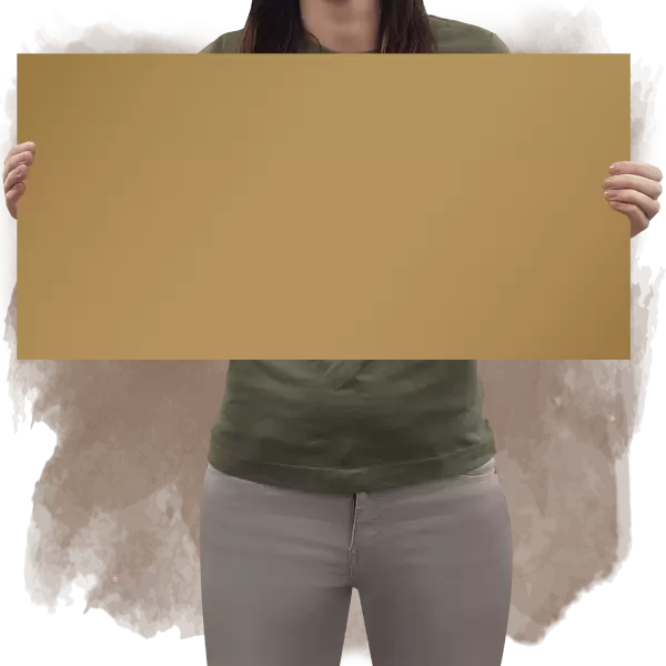 Vlastní návrh Dřevěná cedule