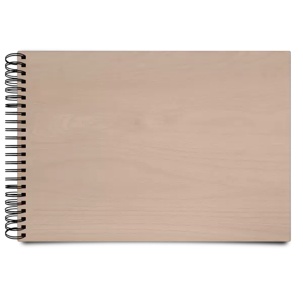 Vlastní návrh Dřevěné album s kroužkovou vazbou