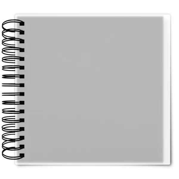 Vlastní návrh Plexi album s kroužkovou vazbou