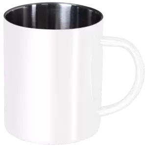 Nerezový hrnek Podzimní kempování - vlastní jména