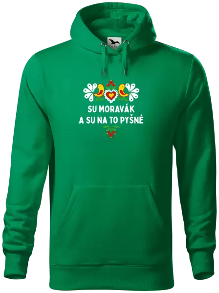 Pánská mikina Su Moravák a su na to pyšné.