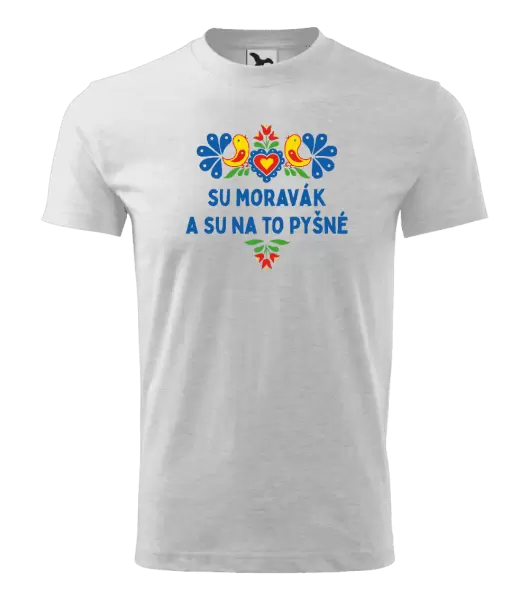 Dětské tričko Su Moravák a su na to pyšné.