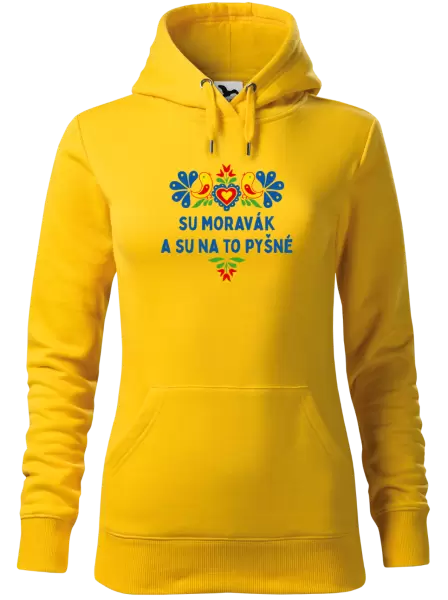 Dámská mikina Su Moravák a su na to pyšné.