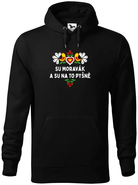 Pánská mikina Su Moravák a su na to pyšné.
