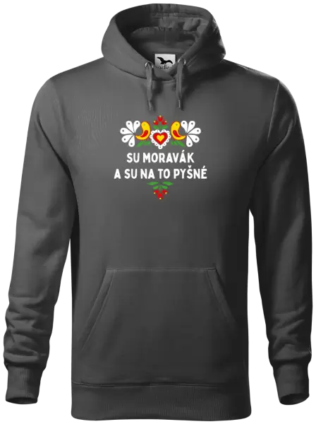 Pánská mikina Su Moravák a su na to pyšné.
