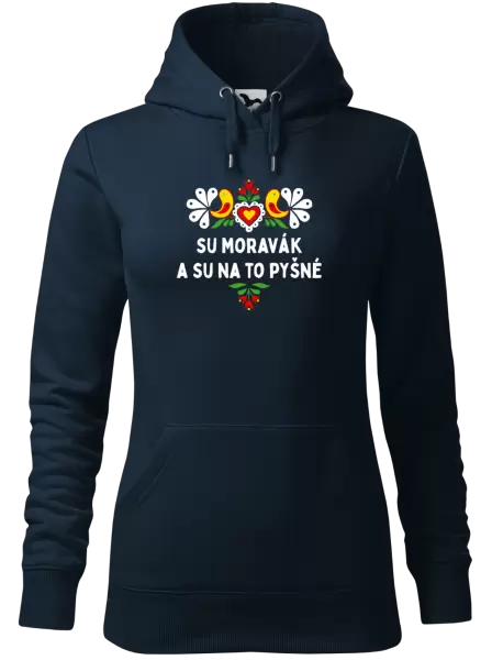 Dámská mikina Su Moravák a su na to pyšné.