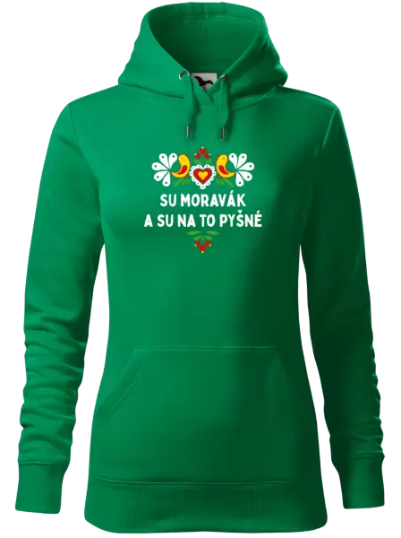 Dámská mikina Su Moravák a su na to pyšné.