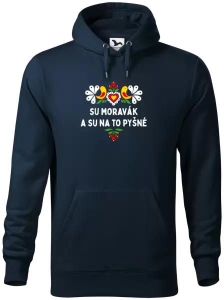 Pánská mikina Su Moravák a su na to pyšné.