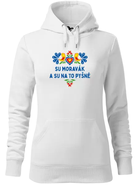 Dámská mikina Su Moravák a su na to pyšné.