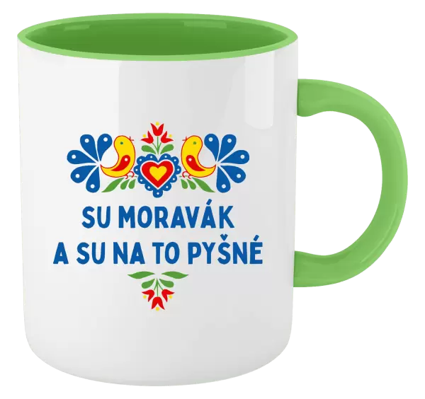 Hrnek Su Moravák a su na to pyšné.