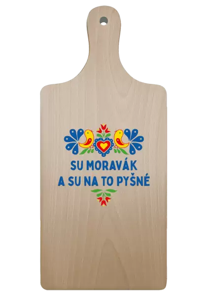 Prkénko Su Moravák a su na to pyšné.