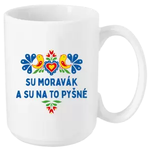 Hrnek Su Moravák a su na to pyšné.
