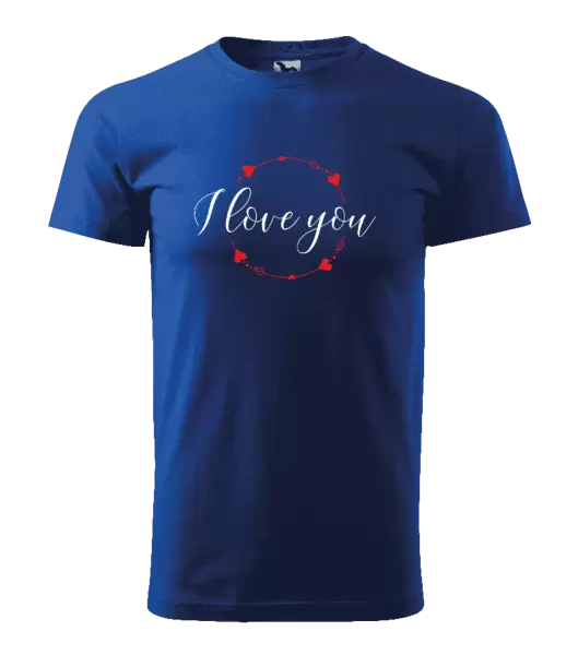 Pánske tričko I love you