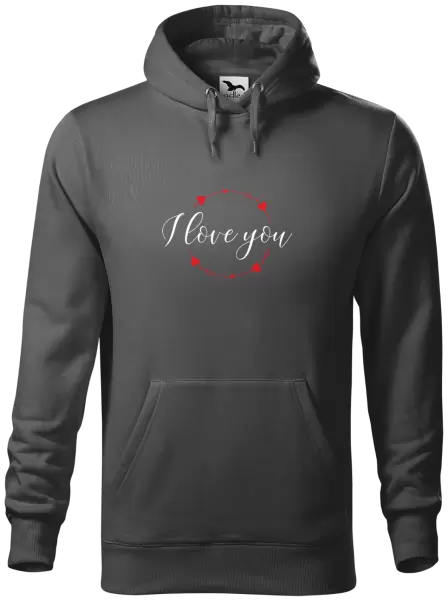 Pánska mikina I love you