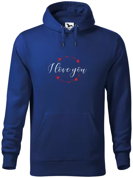 Pánska mikina I love you