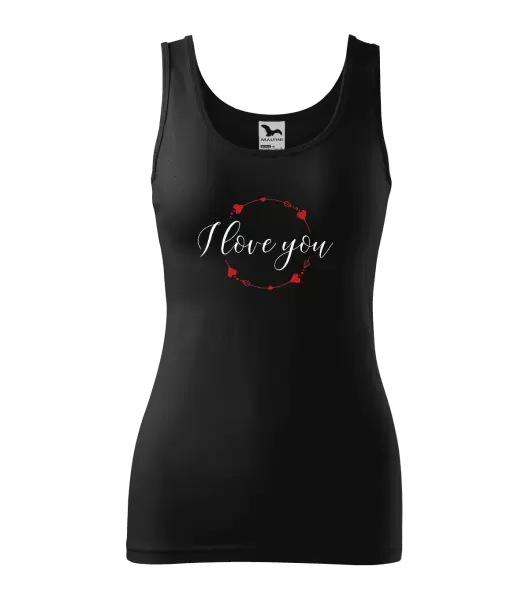 Dámske tielko I love you