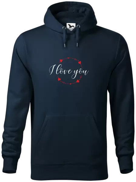 Pánska mikina I love you