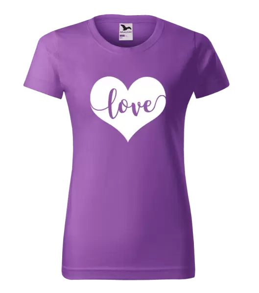 Dámské tričko Love in heart
