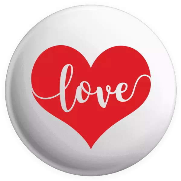 Placka Love in heart