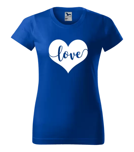 Dámské tričko Love in heart