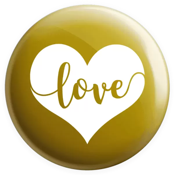 Placka Love in heart