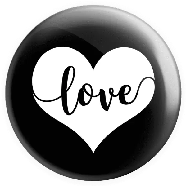 Placka Love in heart