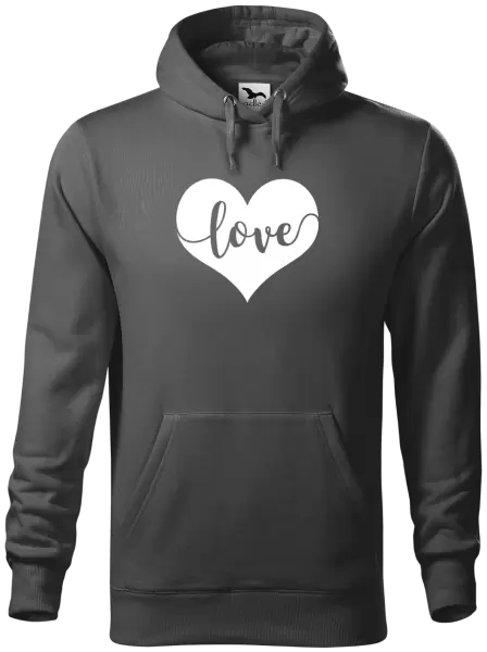 Pánska mikina Love in heart