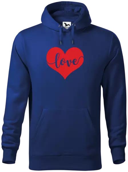 Pánská mikina Love in heart