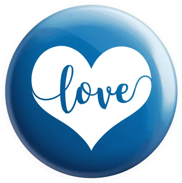 Placka Love in heart