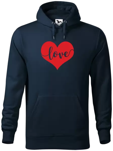 Pánská mikina Love in heart