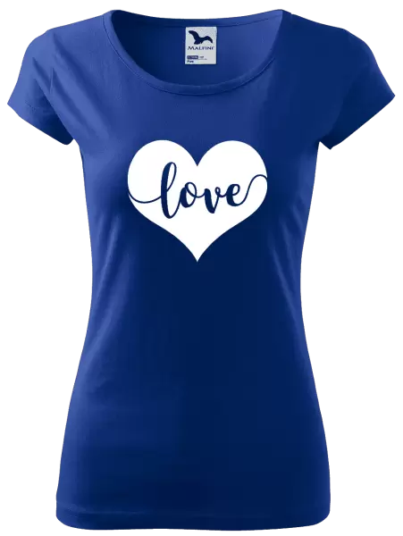 Dámské tričko Love in heart