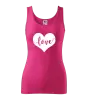 Dámské tílko Love in heart