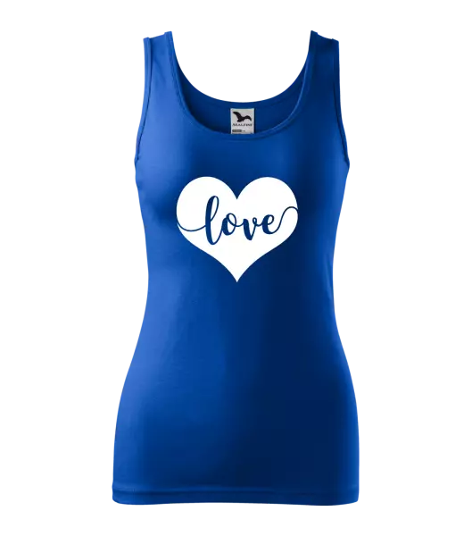 Dámské tílko Love in heart