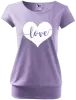 Dámské tričko Love in heart