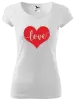 Dámské tričko Love in heart
