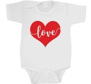 Dětské body Love in heart