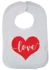Detský podbradník Love in heart