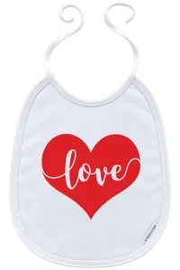 Dětský bryndák Love in heart