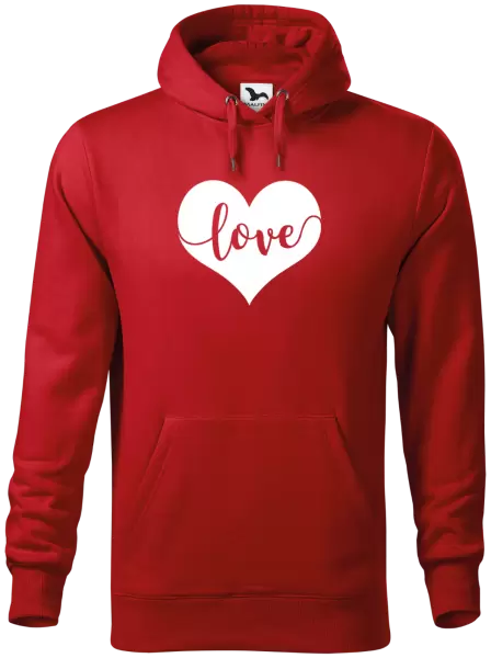 Pánska mikina Love in heart