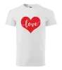 Pánske tričko Love in heart