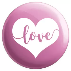 Placka Love in heart