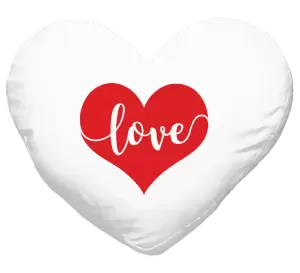 Polštář Love in heart