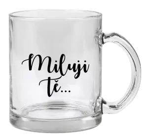 Hrnek Miluji tě - nápis 2